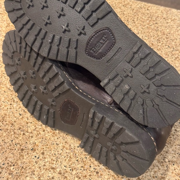 Born Dark Brown Leather Men's Boots 10.5 - Picture 10 of 11